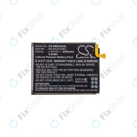 Samsung Galaxy A20e A202F - Akkumulátor EB-BA202ABU 2950mAh HQ