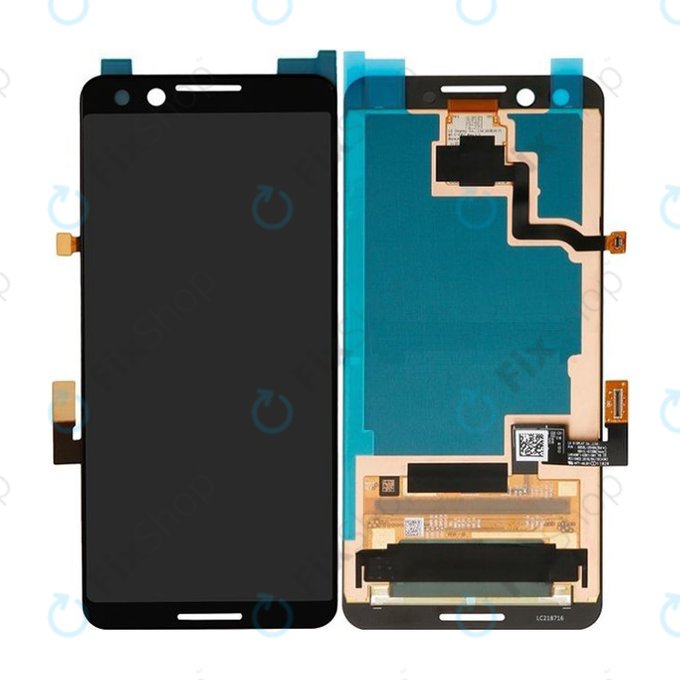 Google Pixel 3 - LCD Kijelző + Érintőüveg OLED