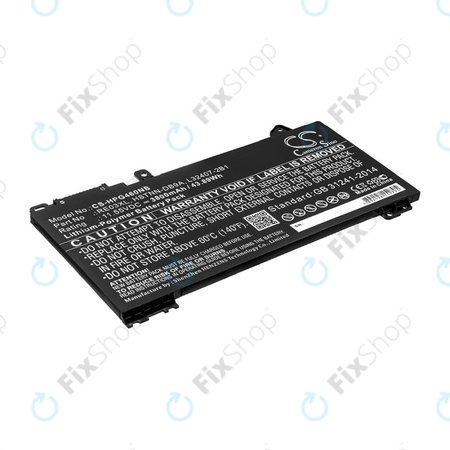 Akkumulátor HP ProBook 455, 450, 445, 440, 430 G6, 3800mAh, Li-Pol, 11.55V, RE03XL, HQ