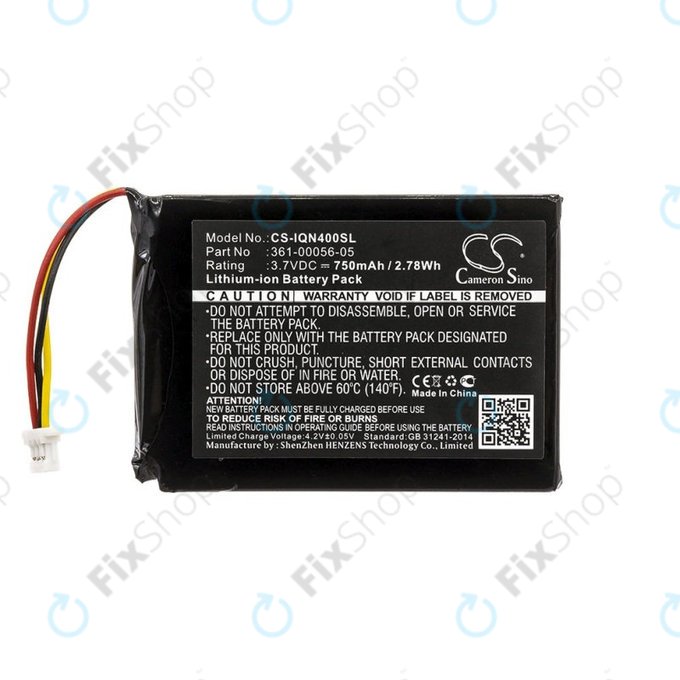 Akkumulátor Garmin Nüvi 40, 750mAh, Li-Ion, 3.7V, 361-00056-05, HQ