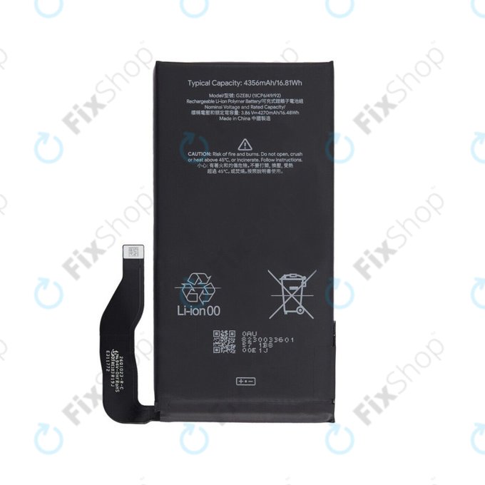 Google Pixel 7 - Akkumulátor GZE8U 4356mAh
