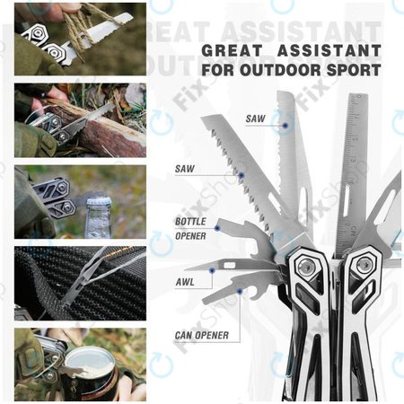 Mossy Oak - Stainless Steel Plier Tool 21in1