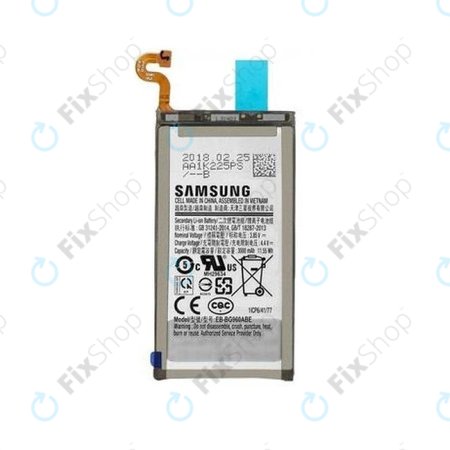 Samsung Galaxy S9 G960F - Akkumulátor EB-BG960ABE 3000mAh - GH82-15963A, GH82-16021A Genuine Service Pack
