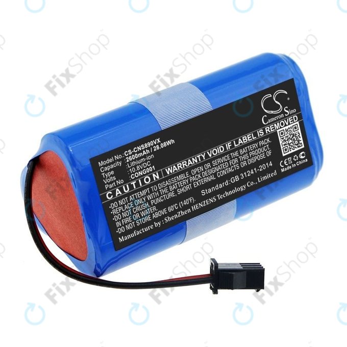Sencor SRV 3160TQ, 3150OR - Akkumulátor SRX CONG0001 Li-Ion 10.8V 2600mAh HQ