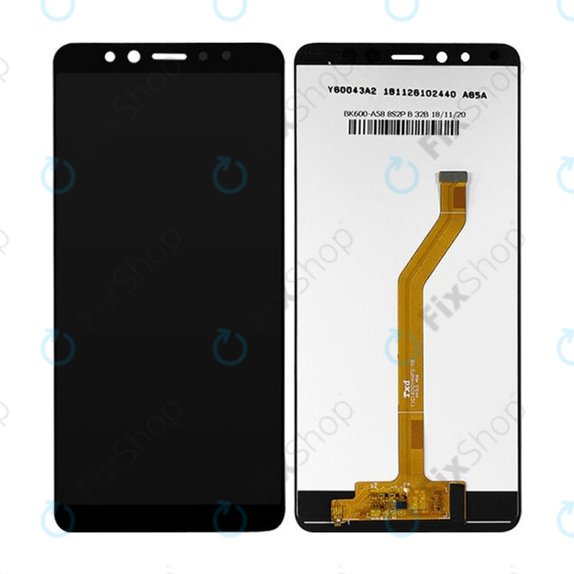 Lenovo K5 Pro - LCD Kijelző + Érintőüveg (Black) TFT