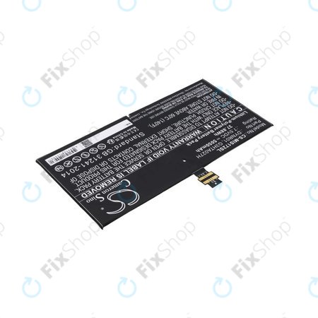 Akkumulátor Microsoft Surface Pro 4, 5050mAh, Li-Pol, 7.5V, DYNR01, HQ