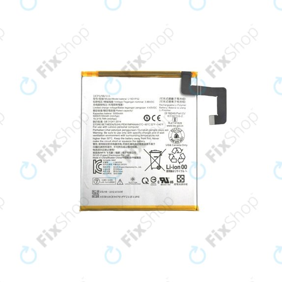 Lenovo Tab M10 Plus - Akkumulátor L19D1P32 5000mAh