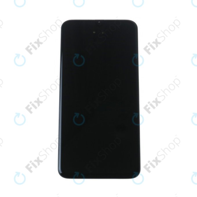 Samsung Galaxy A40 A405F - LCD Kijelző + Érintőüveg + Keret (Black) - GH82-19672A, GH82-19674A Genuine Service Pack