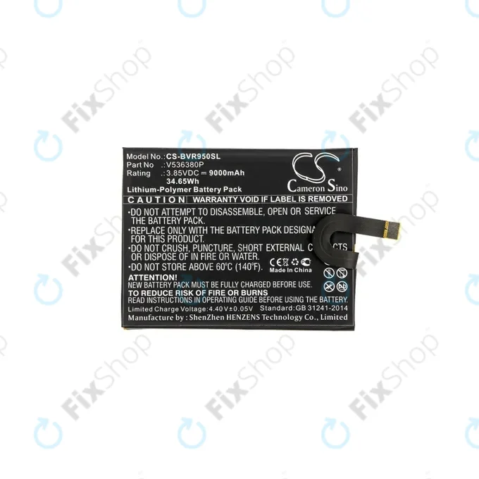 iGet Blackview BV9500 - Akkumulátor V536380P 9000mAh HQ