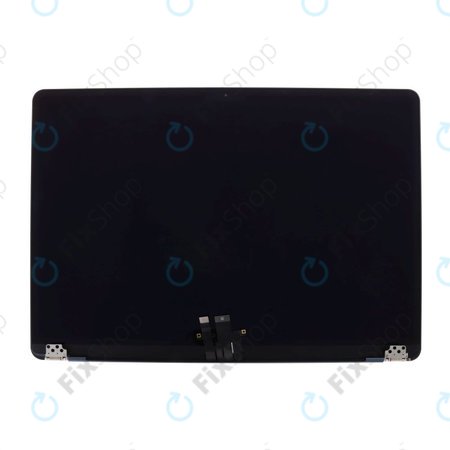 Apple MacBook Air 15" M2 A2941 (2023), M3 A3114 (2024) - LCD Kijelző + Előlapi Üveg + Fedőlap (Midnight) Refurbished