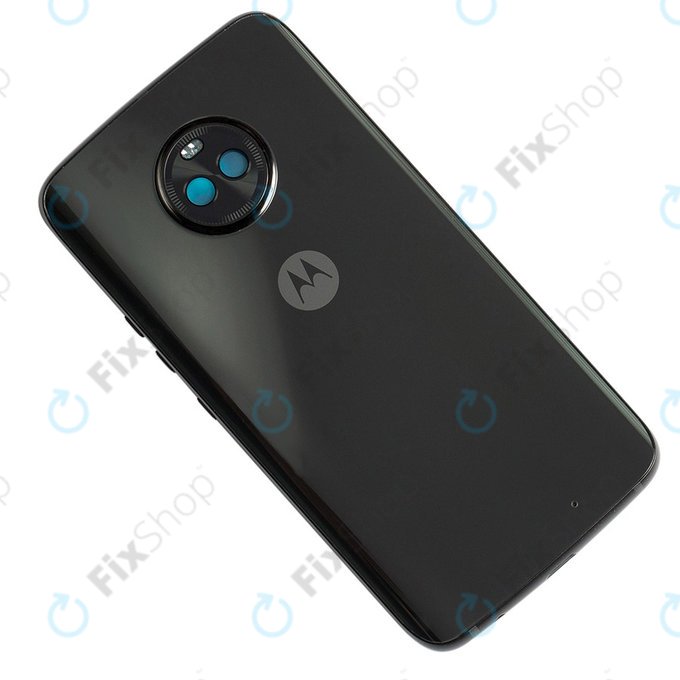 Motorola Moto X4 XT1900 - Akkumulátor Fedőlap (Super Black) - 5S58C09155 Genuine Service Pack