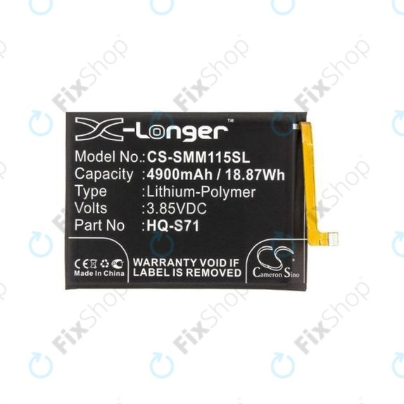 Samsung Galaxy M11 M115F - Akkumulátor HQ-S71 4900mAh HQ