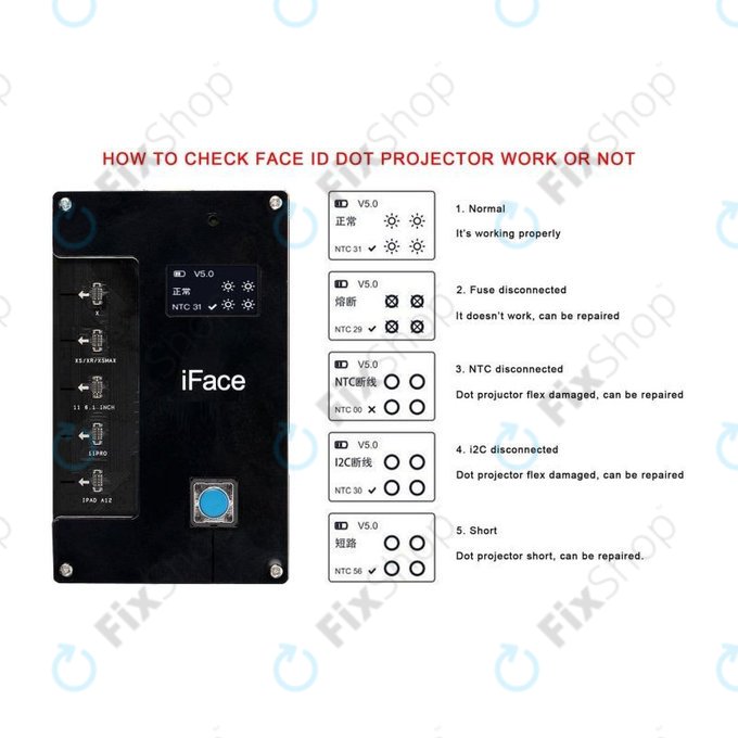 iFace - Face ID Tester (iPhone X - 11 Pro, iPad Pro)