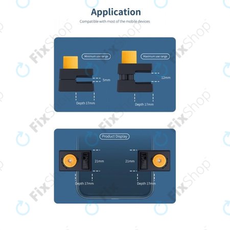 QianLi iClamp 2.0 - Állítható Műanyag Rögzítő - 12mm (4db)