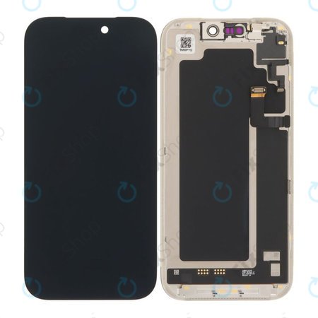 Kijelző Soft OLED 120Hz iPhone 17 Pro - Érintőüveg + Keret, DIAGNOSTIC
