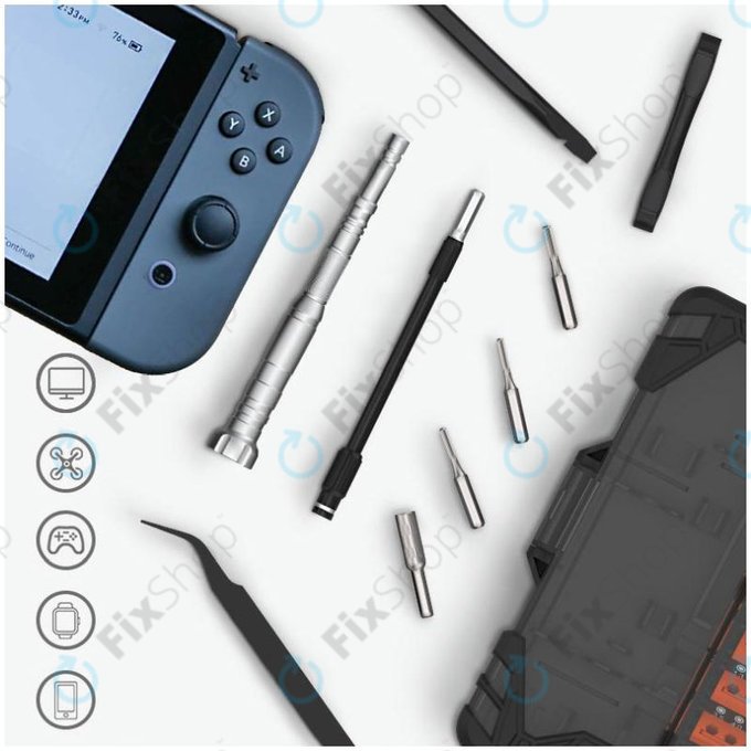 Jakemy JM-8163 - Szerviz Szerszám Készlet 62in1