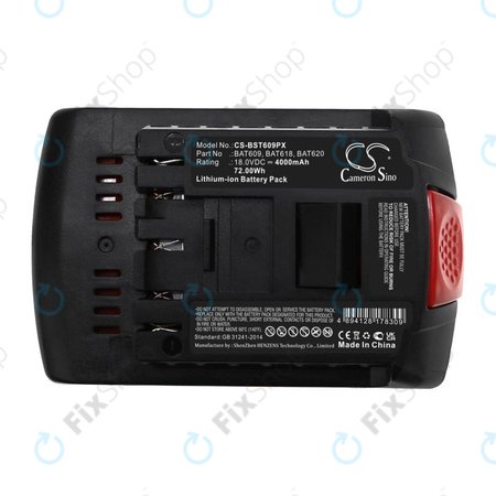 Akkumulátor Bosch 17618, Gsb 18, 4000mAh, Li-Ion, 18V, BAT620, HQ
