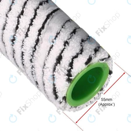 Kärcher FC 3, FC 5, FC 7 - Görgőkészlet Kőfelületekhez (Fekete)