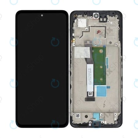 Xiaomi Poco X4 GT 22041216G - LCD Kijelző + Érintőüveg + Keret (Black) - 5600010L1600 Genuine Service Pack