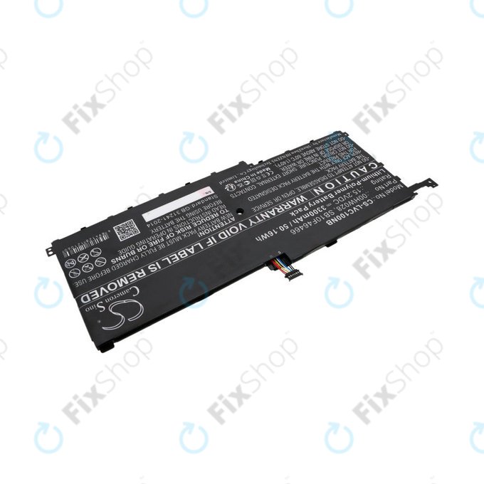 Akkumulátor Lenovo X1, 3300mAh, Li-Pol, 15.2V, 00HW028, HQ