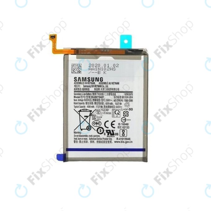 Samsung Galaxy Note 10 Lite N770F - Akkumulátor EB-BN770ABY 4500mAh - GH82-22054A Genuine Service Pack