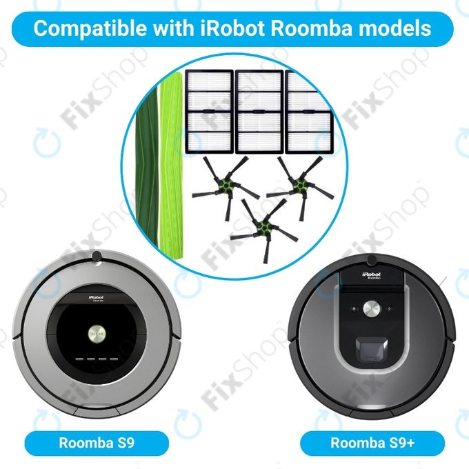 iRobot Roomba S9, S9+ - Komplett Kiegészítő Készlet