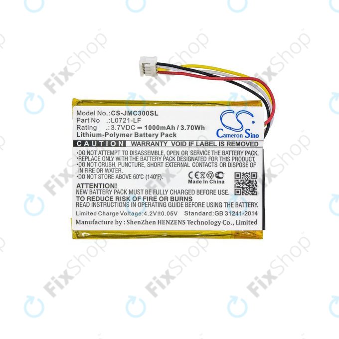 JBL Clip 3 - Akkumulátor L0721-LF 1000mAh HQ