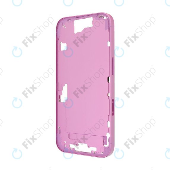 Apple iPhone 16 - Középső keret + Bekapcsoló + hangerő gomb (Pink)
