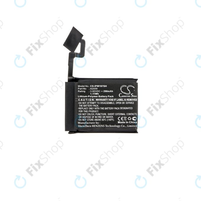 Apple Watch 4 44mm - Akkumulátor A2059 290mAh HQ