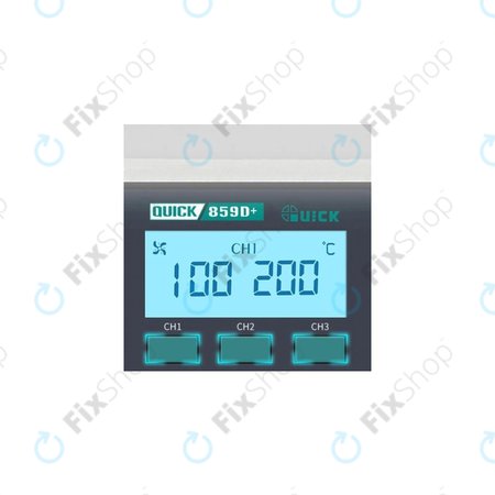 Quick 859D+ - Forrólevegős Forrasztóállomás