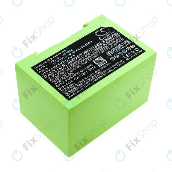 iRobot Roomba e-series, i-series - Akkumulátor ABL-D1, 4624864, ABL-D2 Li-Ion 14.4V 3400mAh HQ
