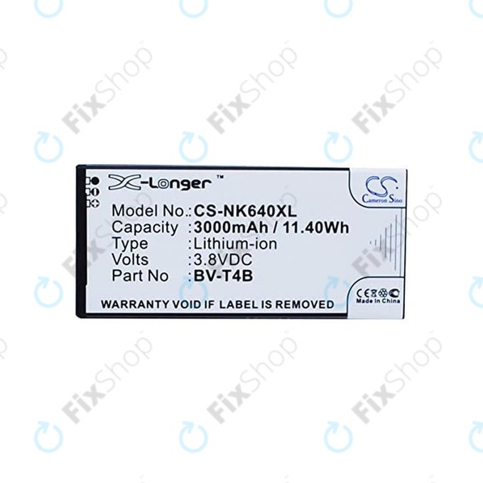Microsoft Lumia 640 XL - Akkumulátor BV-T4B 3000mAh HQ