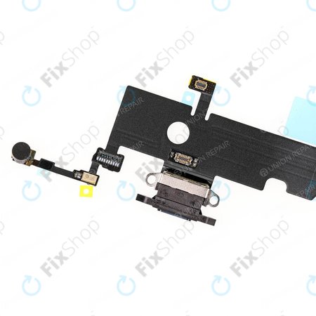 Apple iPhone XS Max - Töltő Csatlakozó + Flex Kábel (Space Gray)