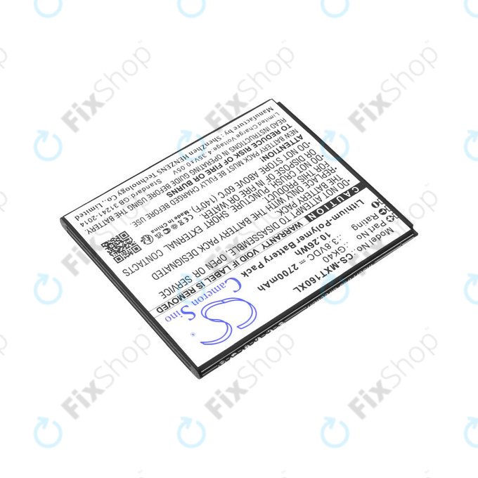 Motorola Moto E4 XT1761 - Akkumulátor GK40 2700mAh HQ