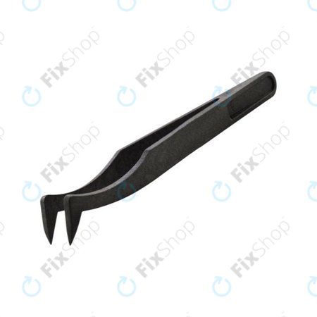 ESD Műanyag Csipesz (Éles Hajlított Végződés)