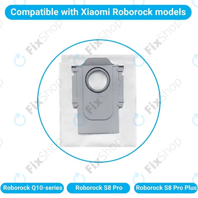 Porzsák, 4 db Xiaomi Roborock Q10-series, S8 Pro, S8 Pro Plus