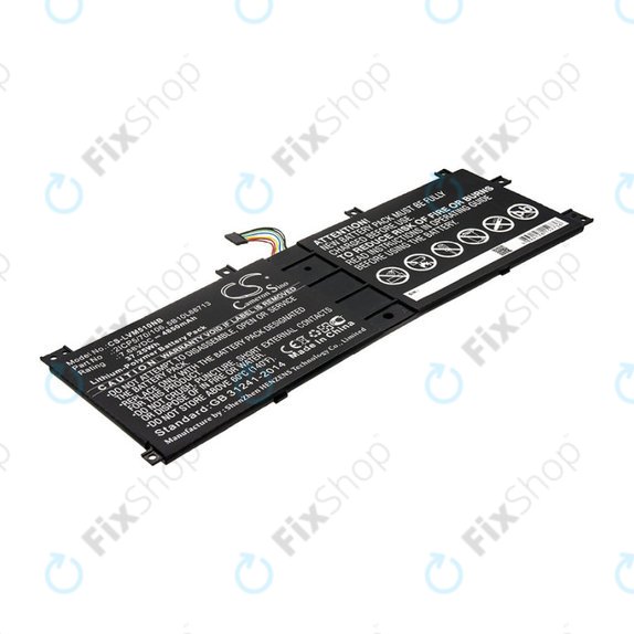 Akkumulátor Lenovo IdeaPad Miix 510, Miix520, Miix 5 Pro, 4850mAh, Li-Pol, 7.68V, 2ICP5/70/106, HQ