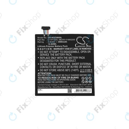 Asus ZenPad 8.0 Z380C (P022) - Akkumulátor C11P1505, 0B200-01660200 3900mAh HQ