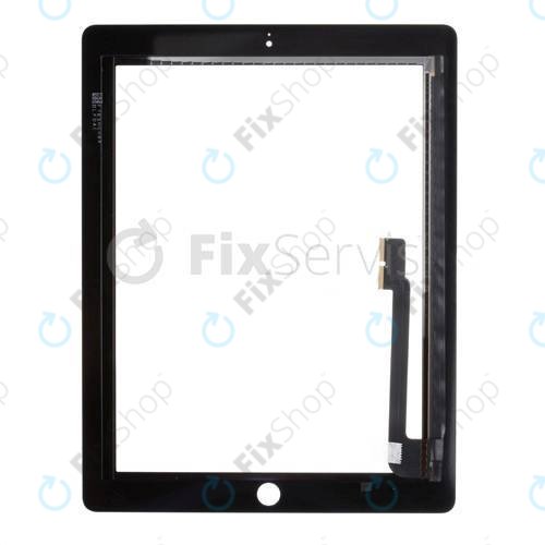 Érintőüveg iPad 3, iPad 4, Black