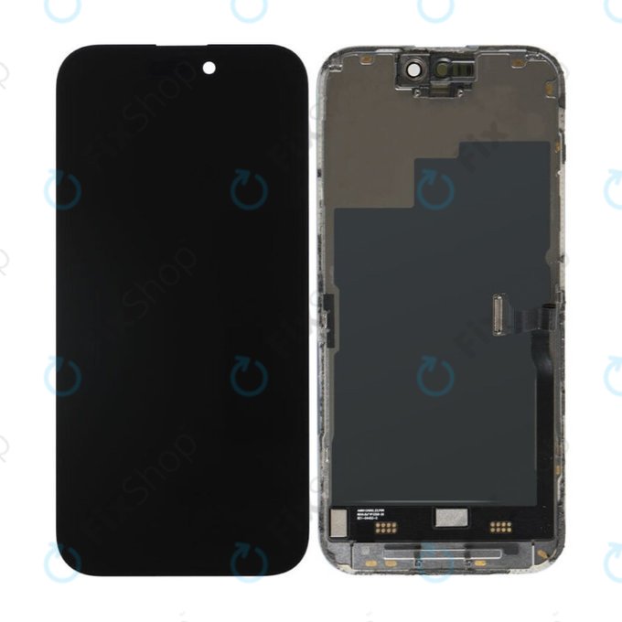 Apple iPhone 15 Pro - LCD Kijelző + Érintőüveg + Keret Refurbished