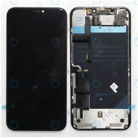 Apple iPhone 11 - LCD Kijelző + Érintőüveg + Keret - 661-15932 Genuine Service Pack