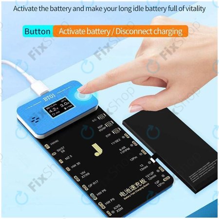 JC BT01 - Akkumulátoros Gyorstöltő Tábla (iPhone 6 - 13 Pro Max)