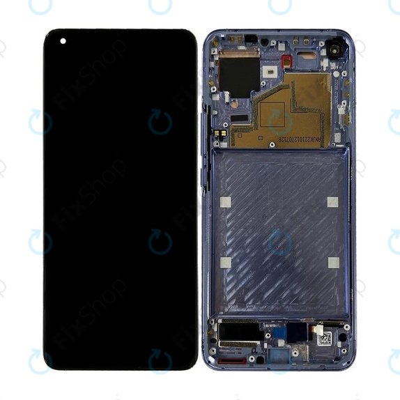 Xiaomi Mi 11 M2011K2G - LCD Kijelző + Érintőüveg + Keret (Violet) OLED