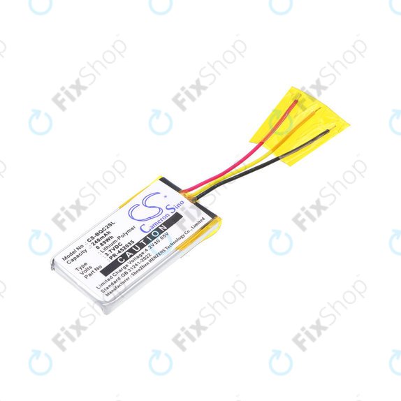 Akkumulátor Bose QC20, 240mAh, Li-Pol, 3.7V, PR-452035, HQ