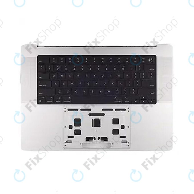 Felső billentyűzetkeret MacBook Pro 16", A3403 (2024), US billentyűzettel és akkumulátorral, Silver, 661-42824, Genuine Apple