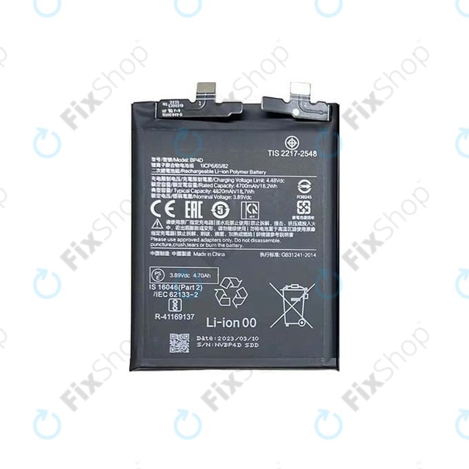 Xiaomi 13 Pro - Akkumulátor BP4D 4820mAh
