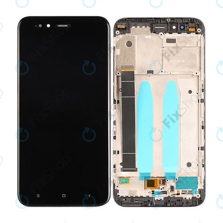 Xiaomi Mi A1 (Mi 5X) - LCD Kijelző + Érintőüveg + Keret (Black) TFT