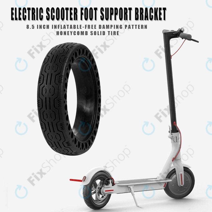 Xiaomi Mi Electric Scooter 1S, 2 M365, Essential, Pro, Pro 2 - Tartós, Teljes Tubeless Gumiabroncs (2. Típus) (Black)