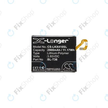 LG K10 (2018), K11, K11 Plus, K11 Prime, K30, Harmony 2 - Akkumulátor BL-T36, EAC63638201 2900mAh HQ