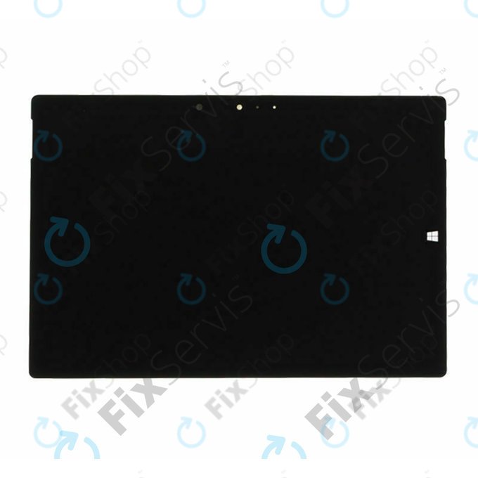 Microsoft Surface 3 - LCD Kijelző + Érintőüveg (Black) TFT